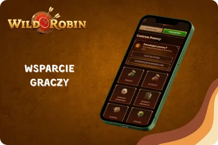 Wild Robin Wsparcie graczy